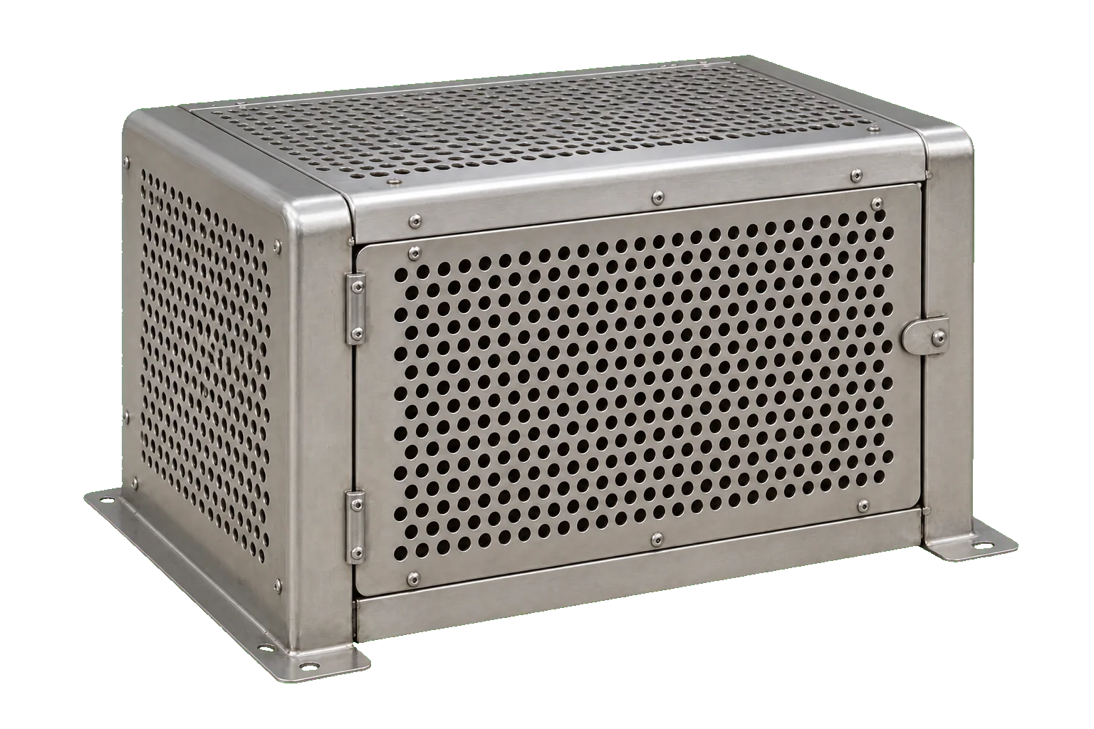 Capot perforé de protection moteur