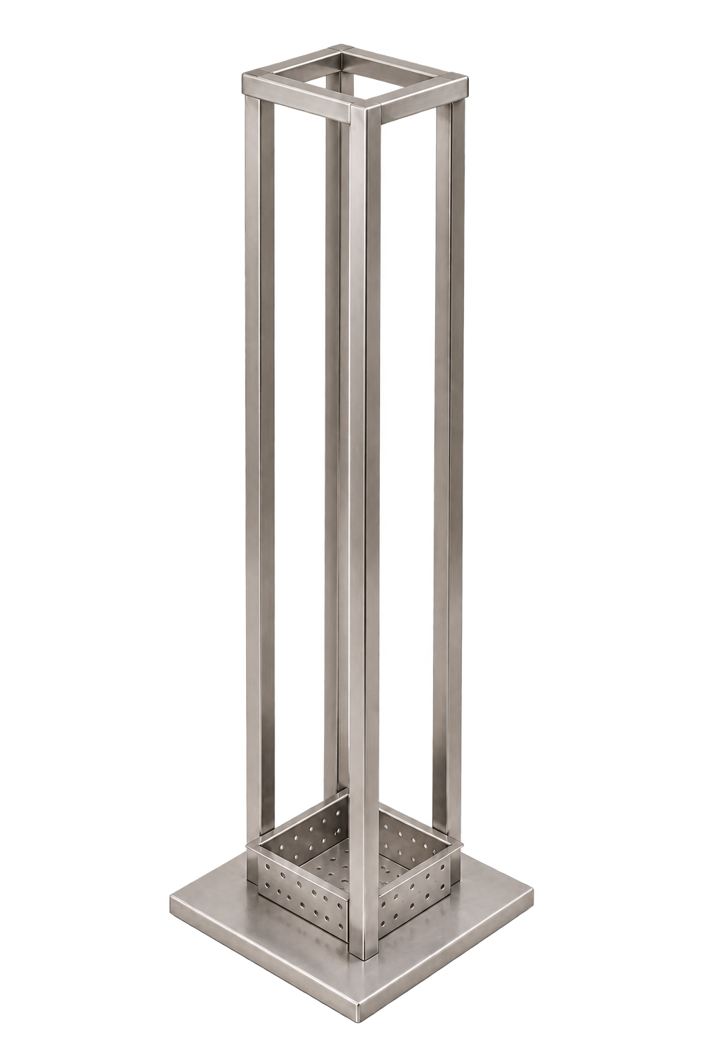 Vue avant gauche du même support vertical
